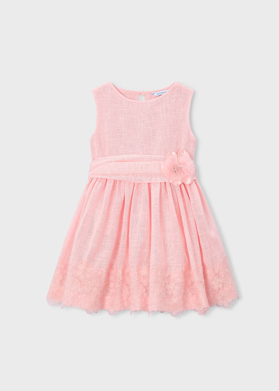 Vestido Mayoral Menina Rosa